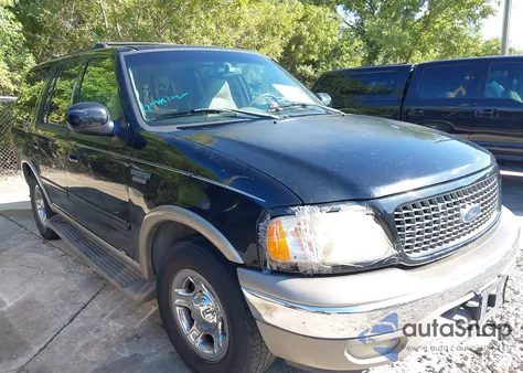 2002 Ford Expedition Eddie Bauer from USA, damaged, VIN 1FMRU17L92LA59434